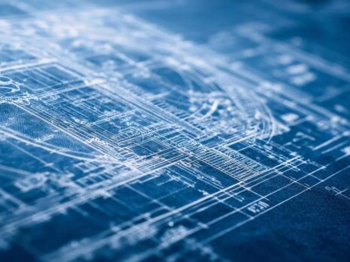 Detailed engineering drawing under review